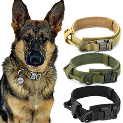 Heavy-Duty Tactical Dog Collar – Durable, Secure & Comfortable