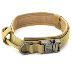 Heavy-Duty Tactical Dog Collar – Durable, Secure & Comfortable